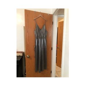 Metallic Silver Jumpsuit from Target M NWT